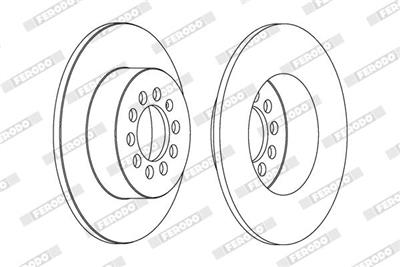 FERODO DDF1224 Číslo výrobce: DDF1224. EAN: 4044197266098.