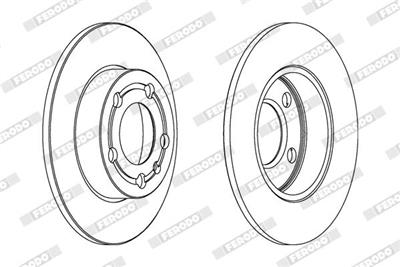FERODO DDF1233C Číslo výrobce: DDF1233C. EAN: 4044197986903.