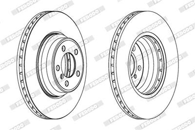FERODO DDF1245C-1 Číslo výrobce: DDF1245C. EAN: 4044197585373.