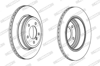 FERODO DDF1260C Číslo výrobce: DDF1260C. EAN: 4044197535477.