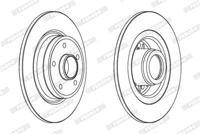 FERODO DDF1364C-1 Číslo výrobce: DDF1364. EAN: 4044197972319.