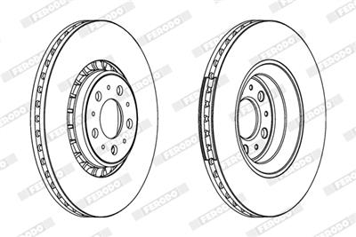 FERODO DDF1371C-1 Číslo výrobce: DDF1371. EAN: 4044197586080.