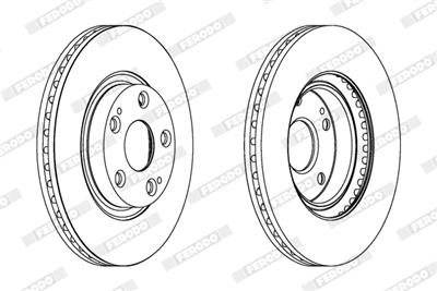 FERODO DDF1401C Číslo výrobce: DDF1401C. EAN: 4044197845408.