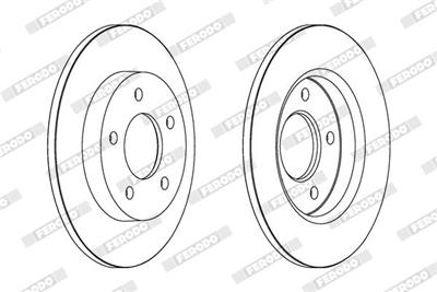 FERODO DDF1420C Číslo výrobce: DDF1420C. EAN: 4044197987146.