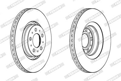 FERODO DDF1426C-1 Číslo výrobce: DDF1426C. EAN: 4044197586523.