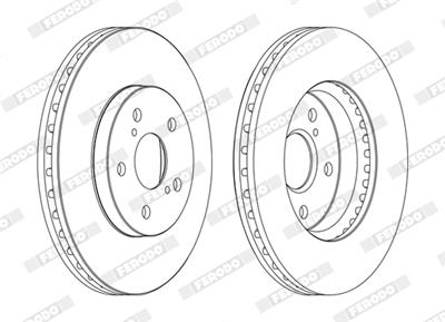 FERODO DDF1446C Číslo výrobce: DDF1446C. EAN: 4044197987160.