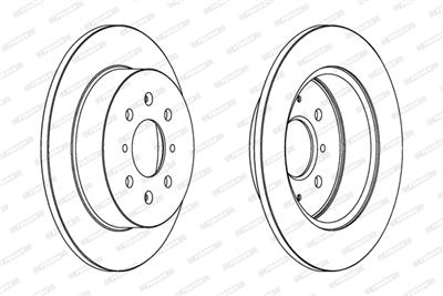 FERODO DDF1466C Číslo výrobce: DDF1466C. EAN: 4044197845088.