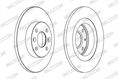 FERODO DDF1502C Číslo výrobce: DDF1502C. EAN: 4044197560417.