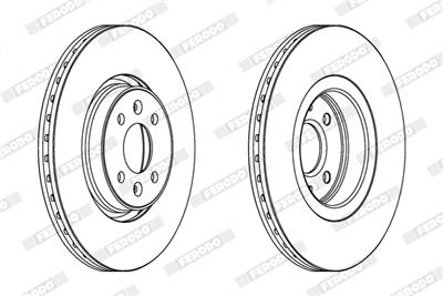 FERODO DDF1513C Číslo výrobce: DDF1513C. EAN: 4044197845316.