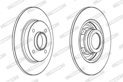 FERODO DDF1523C-1 Číslo výrobce: DDF1523. EAN: 4044197972524.