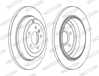 FERODO DDF1530C Číslo výrobce: DDF1530C. EAN: 4060426033996.