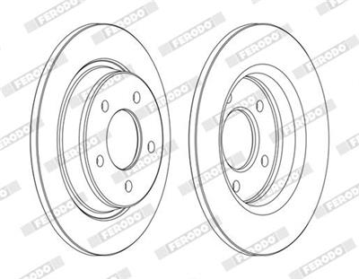 FERODO DDF1546C Číslo výrobce: DDF1546C. EAN: 4044197845897.
