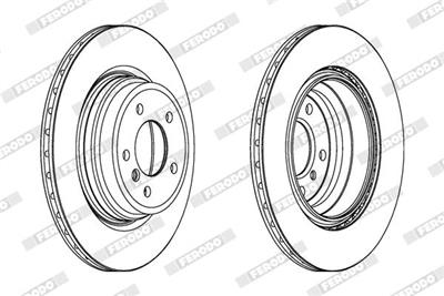 FERODO DDF1550C-1 Číslo výrobce: DDF1550. EAN: 4044197753543.