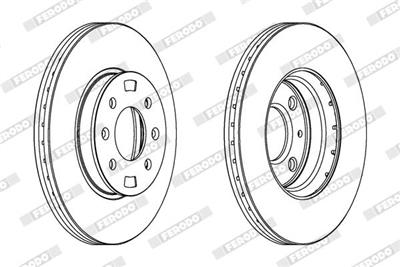 FERODO DDF1603C Číslo výrobce: DDF1603C. EAN: 4044197845781.