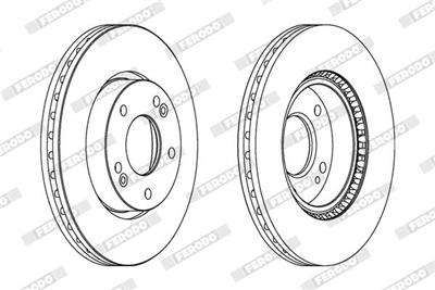 FERODO DDF1619 Číslo výrobce: DDF1619. EAN: 4044197459940.
