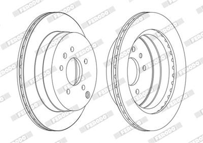 FERODO DDF1660C Číslo výrobce: DDF1660C. EAN: 4044197987528.