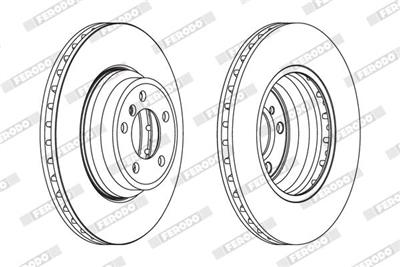 FERODO DDF1701C-1 Číslo výrobce: DDF1701. EAN: 4044197588978.