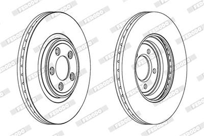 FERODO DDF1702C-1 Číslo výrobce: DDF1702. EAN: 4044197972708.