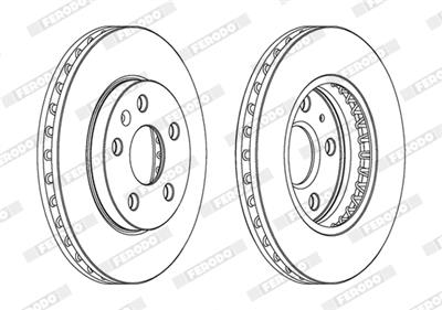 FERODO DDF1721C Číslo výrobce: DDF1721C. EAN: 4044197564408.