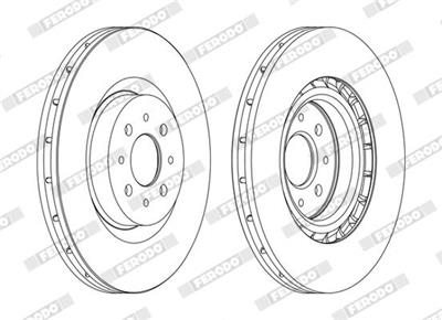 FERODO DDF1742C Číslo výrobce: DDF1742C. EAN: 4044197987726.