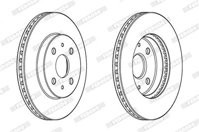 FERODO DDF1758C Číslo výrobce: DDF1758C. EAN: 4044197959822.