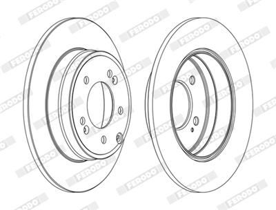 FERODO DDF1787C Číslo výrobce: DDF1787C. EAN: 4044197987832.