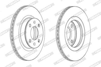 FERODO DDF1792C Číslo výrobce: DDF1792C. EAN: 4044197846351.
