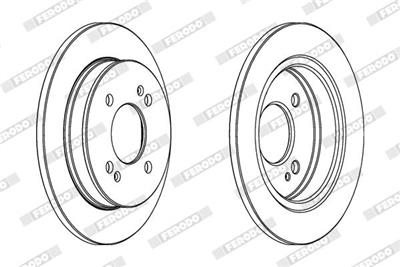 FERODO DDF1793C Číslo výrobce: DDF1793C. EAN: 4044197845712.