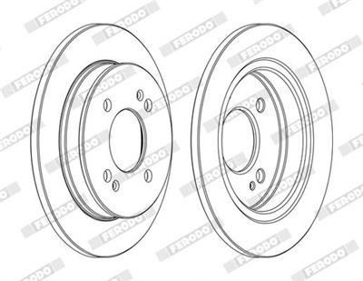 FERODO DDF1793C Číslo výrobce: DDF1793C. EAN: 4044197845712.