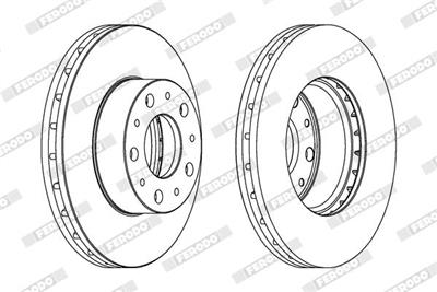 FERODO DDF1800C Číslo výrobce: DDF1800C. EAN: 4044197988440.