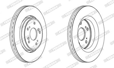 FERODO DDF1820C Číslo výrobce: DDF1820C. EAN: 4044197845545.