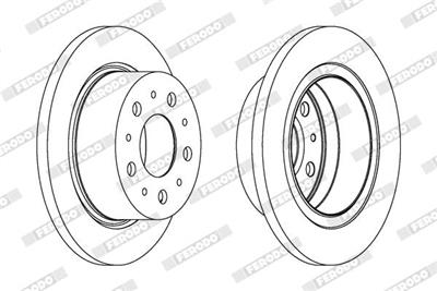 FERODO DDF1823-1 Číslo výrobce: DDF1823. EAN: 4044197589821.