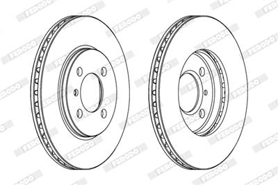 FERODO DDF182C Číslo výrobce: DDF182C. EAN: 4044197986354.