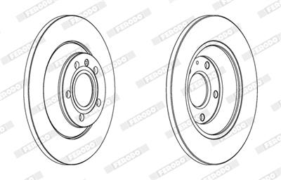 FERODO DDF1850C Číslo výrobce: DDF1850C. EAN: 4044197564446.
