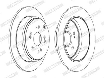 FERODO DDF1860C Číslo výrobce: DDF1860C. EAN: 4060426034160.