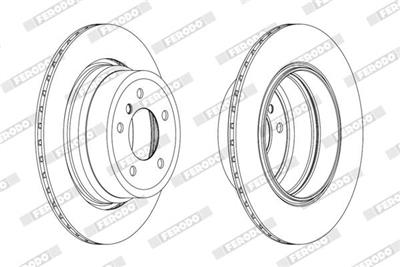 FERODO DDF1868C-1 Číslo výrobce: DDF1868. EAN: 4044197686940.