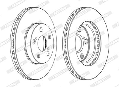 FERODO DDF1886C Číslo výrobce: DDF1886C. EAN: 4044197987979.