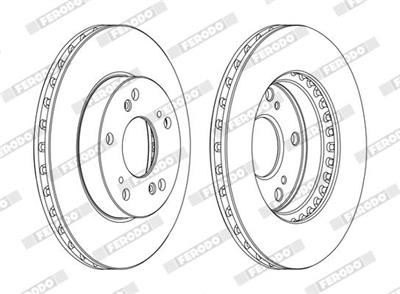 FERODO DDF1939C Číslo výrobce: DDF1939C. EAN: 4060426034177.