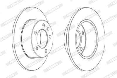 FERODO DDF1975C Číslo výrobce: DDF1975C. EAN: 4044197846467.