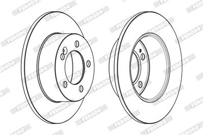 FERODO DDF1976C Číslo výrobce: DDF1976C. EAN: 4044197916481.