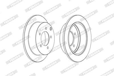 FERODO DDF1986C Číslo výrobce: DDF1986C. EAN: 4060426150402.