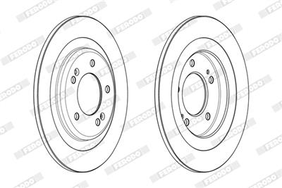FERODO DDF2200C Číslo výrobce: DDF2200C. EAN: 4044197970360.