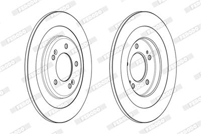 FERODO DDF2201C Číslo výrobce: DDF2201C. EAN: 4044197970377.
