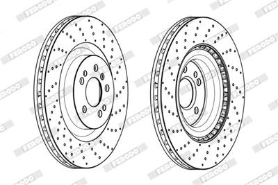 FERODO DDF2202C-1 Číslo výrobce: DDF2202C-1. EAN: 4044197935369.