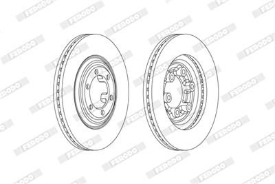 FERODO DDF2372C Číslo výrobce: DDF2372C. EAN: 4060426051518.