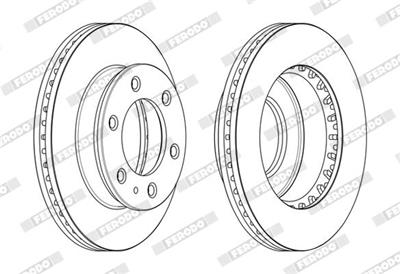 FERODO DDF2459C Číslo výrobce: DDF2459C. EAN: 4044197022793.