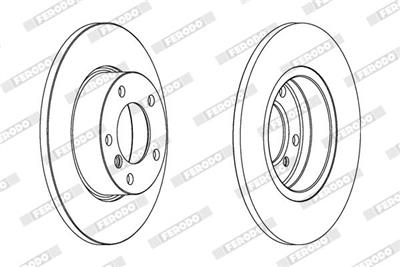 FERODO DDF248C Číslo výrobce: DDF248C. EAN: 4044197560707.