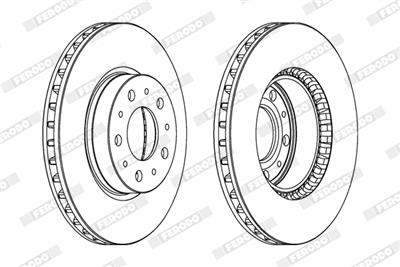 FERODO DDF255 Číslo výrobce: DDF255. EAN: 5016687125597.