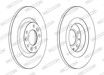 FERODO DDF2654C EAN: 4060426228361.