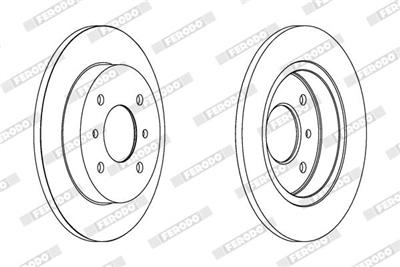 FERODO DDF267C Číslo výrobce: DDF267C. EAN: 4044197560738.